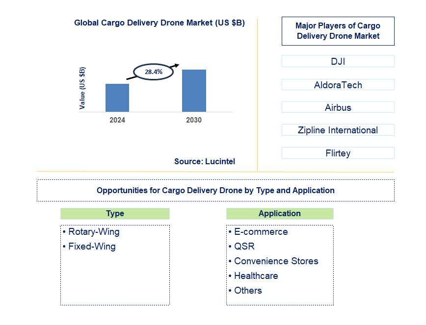 Cargo Delivery Drone Trends and Forecast