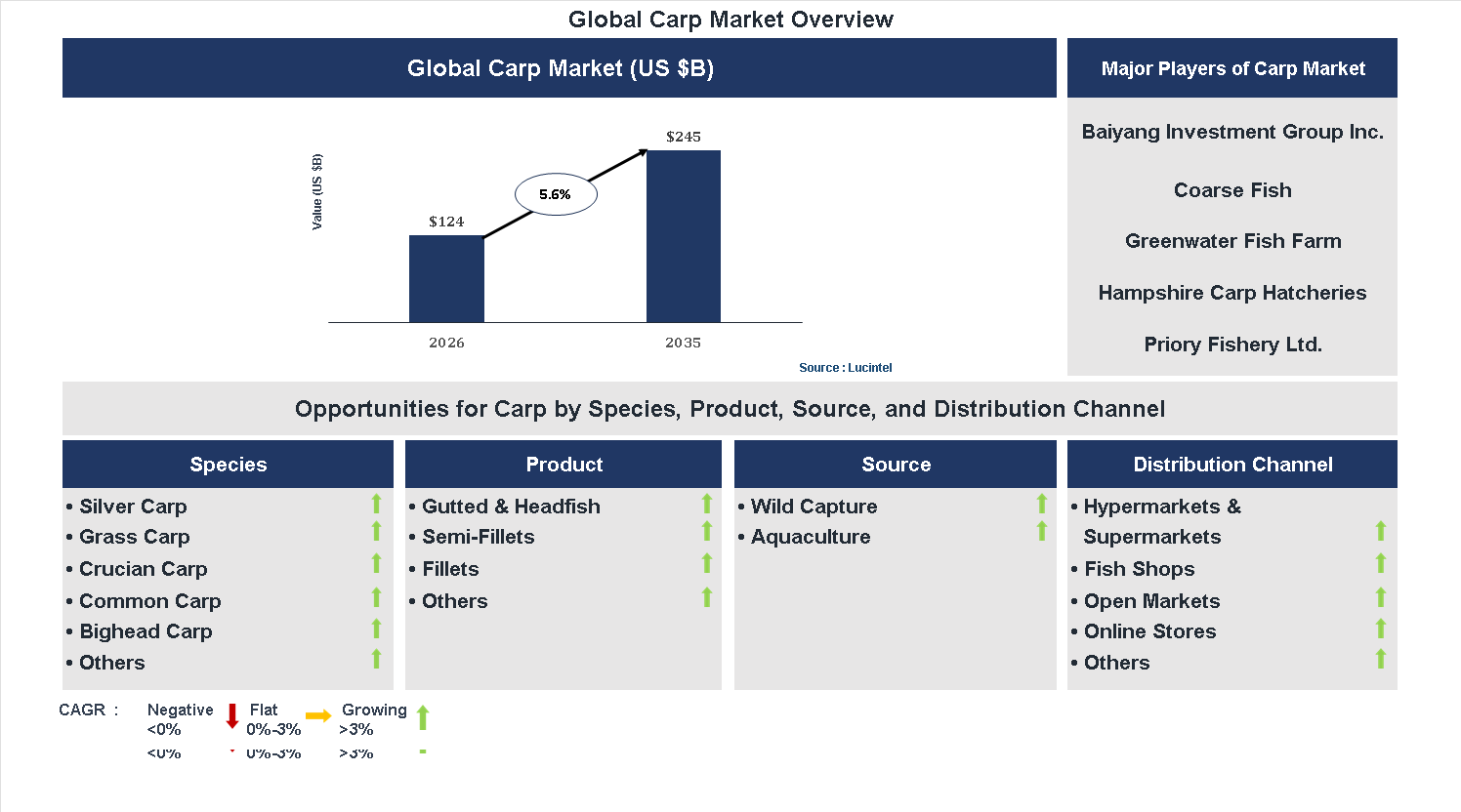 Carp Market Trends and Forecast