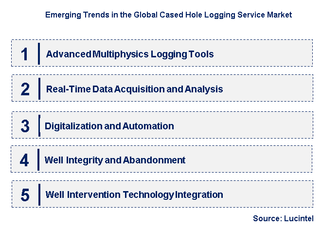 Emerging Trends in the Cased Hole Logging Service Market