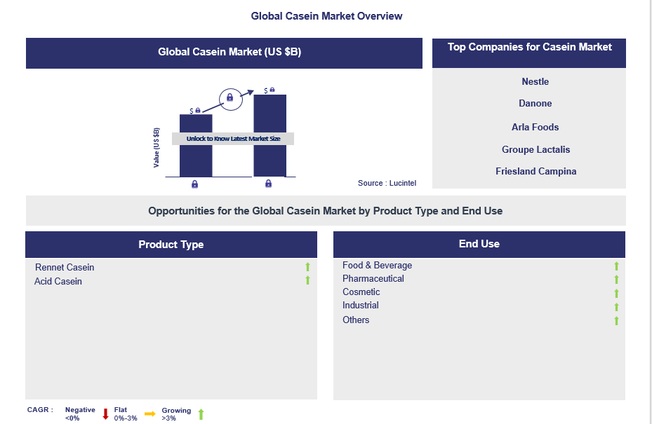 Casein Trends and Forecast