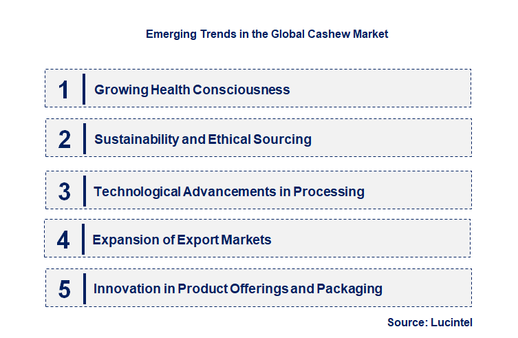Emerging Trends in the Cashew Market Emerging Trends in the Cashew Market