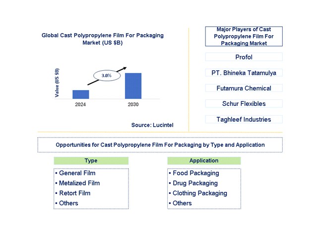 Cast Polypropylene Film For Packaging Trends and Forecast