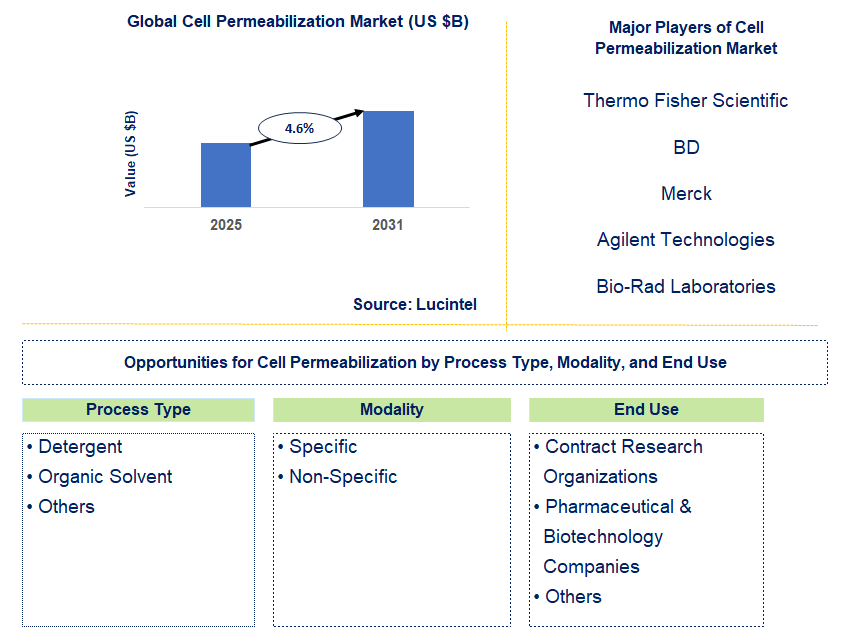 Cell Permeabilization Market Trends and Forecast