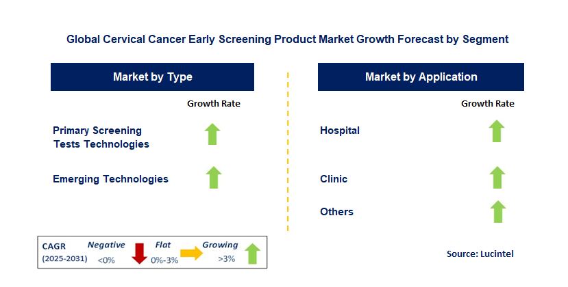 Cervical Cancer Early Screening Product Market by Segment