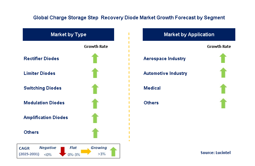 Charge Storage Step Recovery Diode Market by Segment