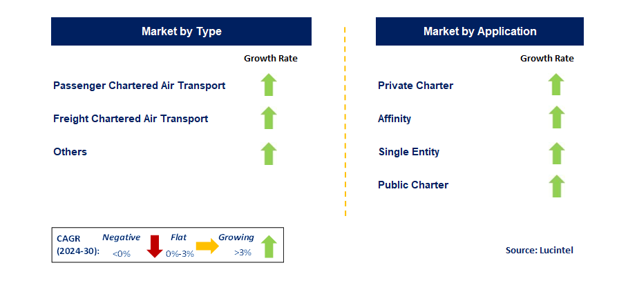 Chartered Air Transport by Segment