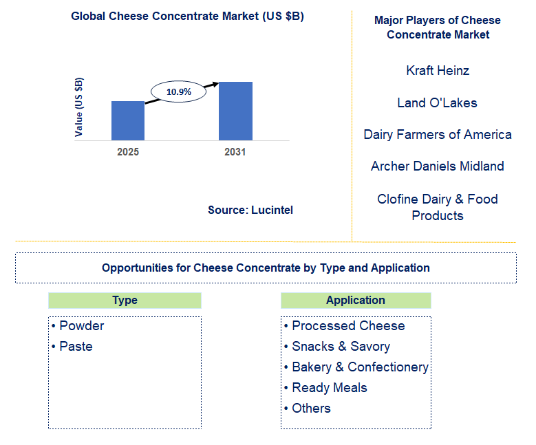Cheese Concentrate Market Trends and Forecast