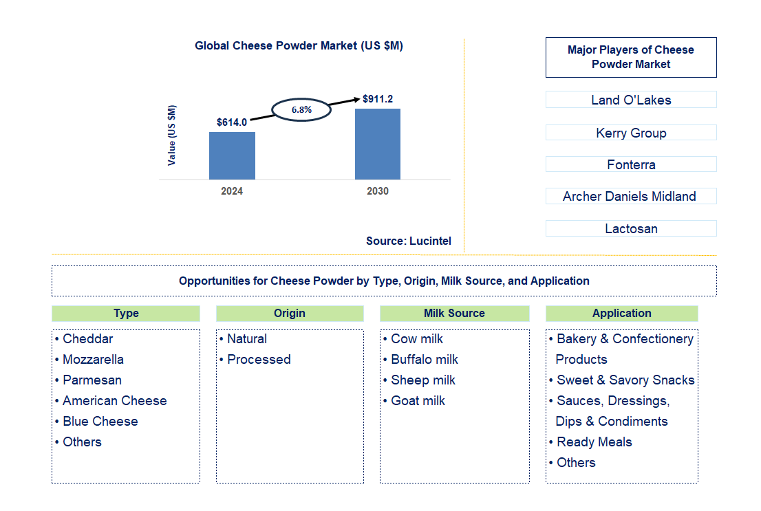 Cheese Powder Trends and Forecast