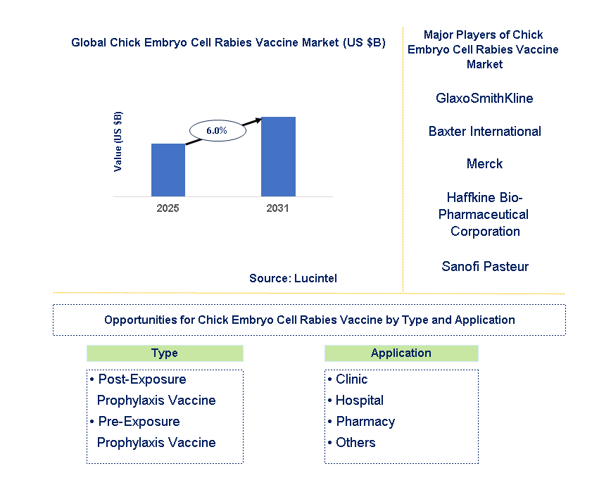 Chick Embryo Cell Rabies Vaccine Market Trends and Forecast