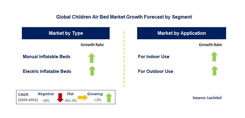 Children Air Bed Market by Segment