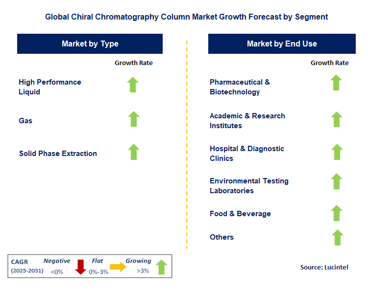 Chiral Chromatography Column Market by Segment