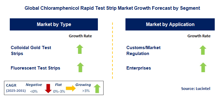 Chloramphenicol Rapid Test Strip Market by Segment