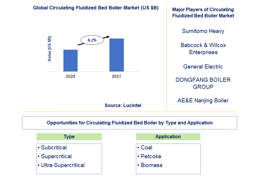Circulating Fluidized Bed Boiler Market Trends and Forecast