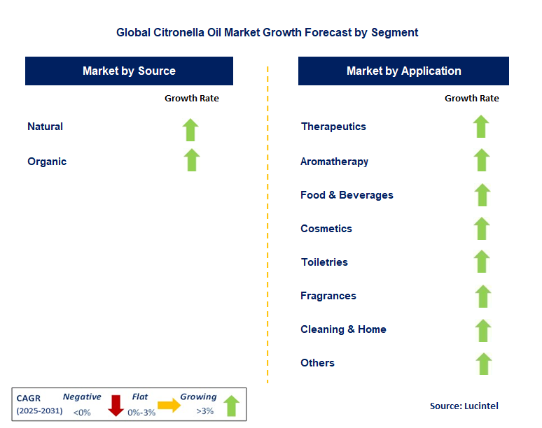 Citronella Oil Market by Segment