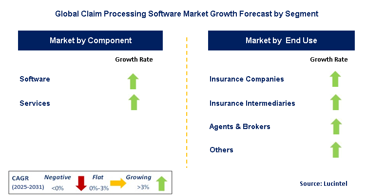 Claim Processing Software Market by Segment