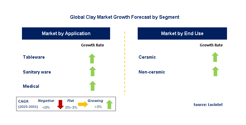 Clay Market by Segment