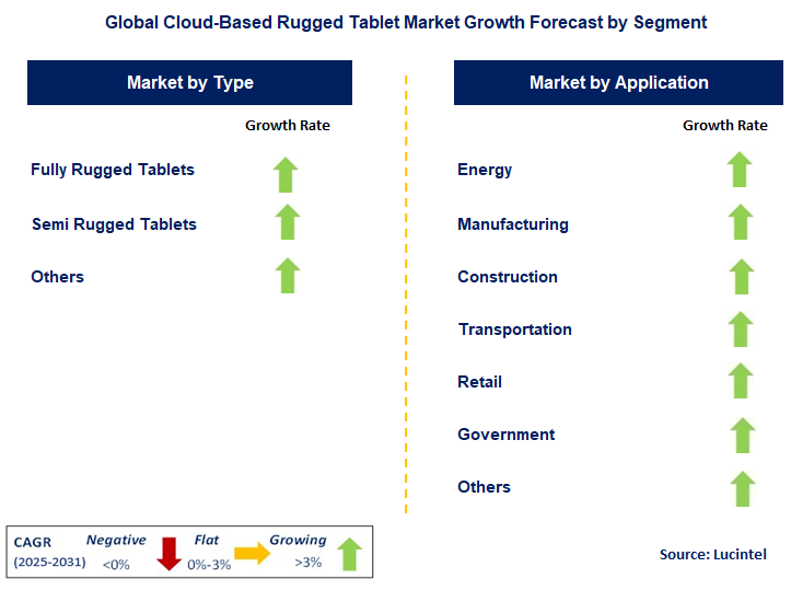 Cloud-Based Rugged Tablet Market by Segment