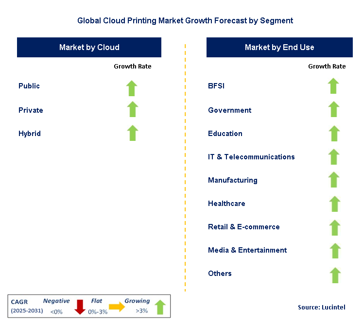 Cloud Printing Market by Segment