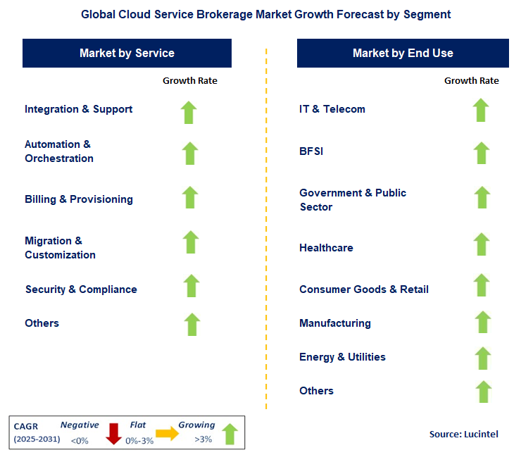 Cloud Service Brokerage Market by Segment