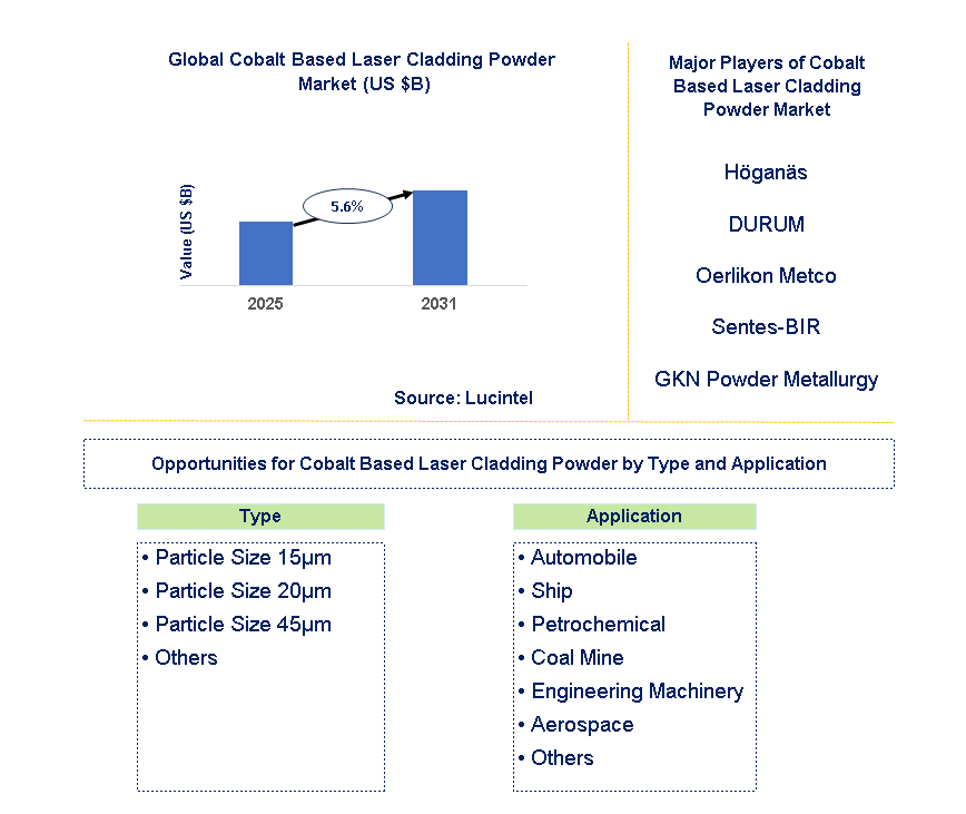 Cobalt Based Laser Cladding Powder Market Trends and Forecast
