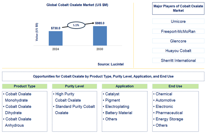 Cobalt Oxalate Trends and Forecast