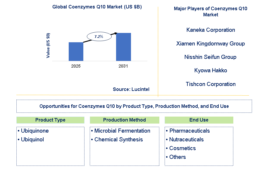Coenzymes Q10 Market Trends and Forecast