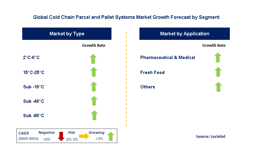 Cold Chain Parcel and Pallet Systems Market by Segment