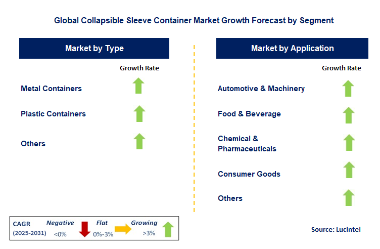 Collapsible Sleeve Container Market by Segment