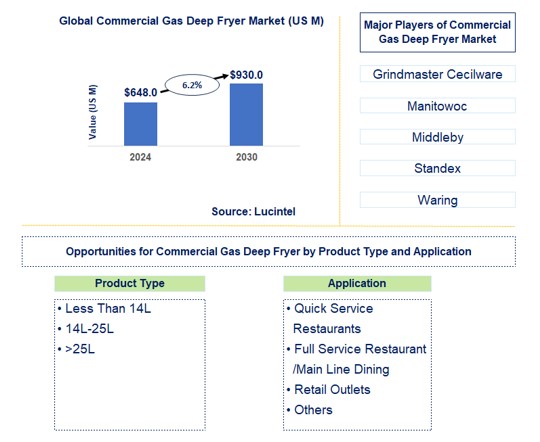 Commercial Gas Deep Fryer Trends and Forecast