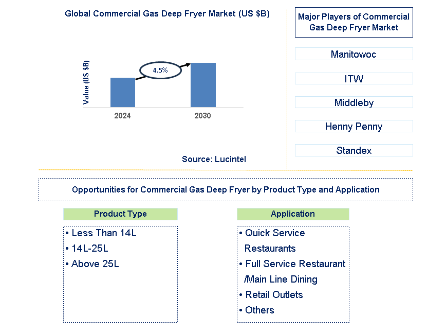 Commercial Gas Deep Fryer Trends and Forecast