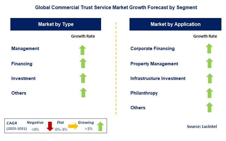 Commercial Trust Service Market by Segment