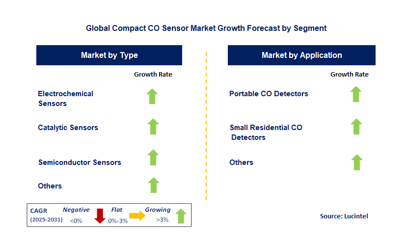 Compact CO Sensor Market by Segment
