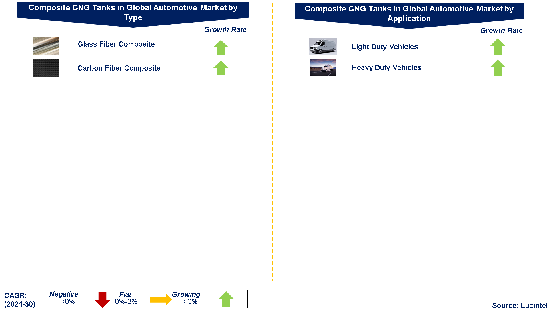 Composite CNG Tanks in the Global Automotive Market by Segments