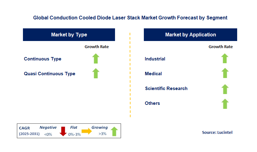Conduction Cooled Diode Laser Stack Market by Segment