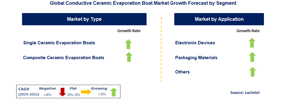 Conductive Ceramic Evaporation Boat Market by Segment