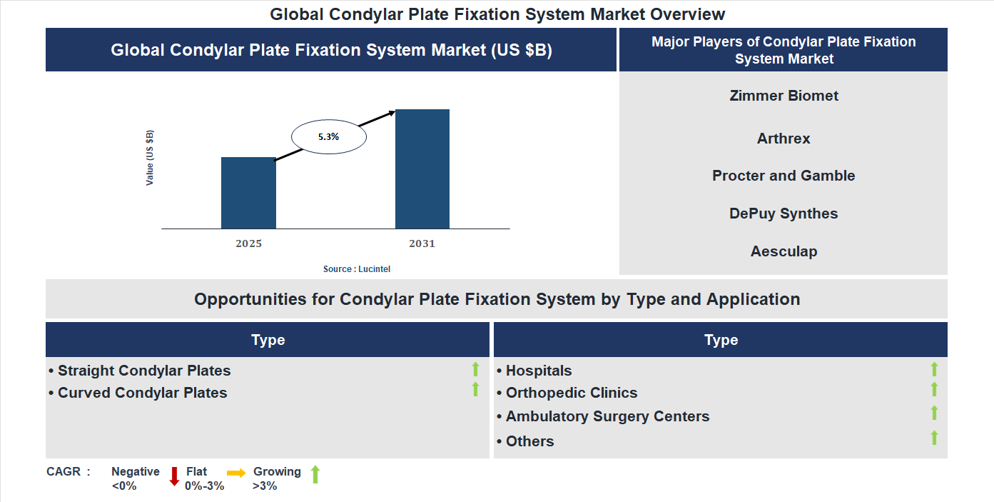 Condylar Plate Fixation System Market Trends and Forecast