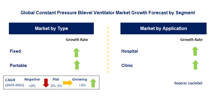 Constant Pressure Bilevel Ventilator Market by Segment
