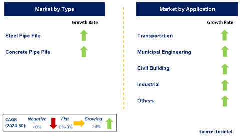 Construction Pipe Pile Market by Segment