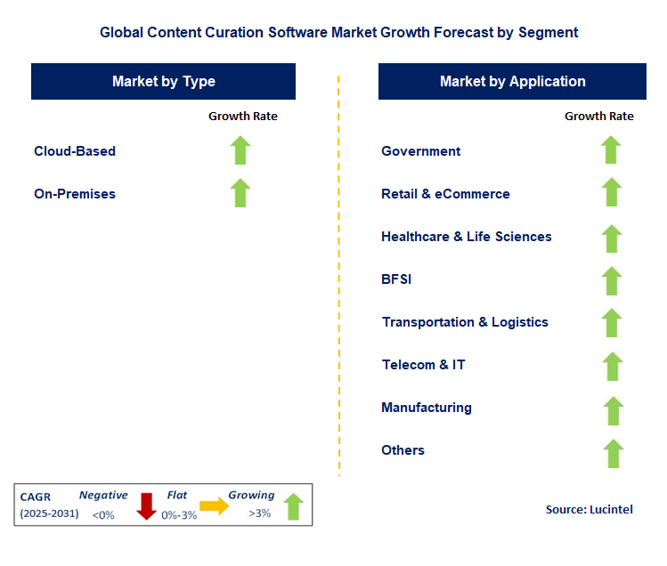 Content Curation Software Market by Segment