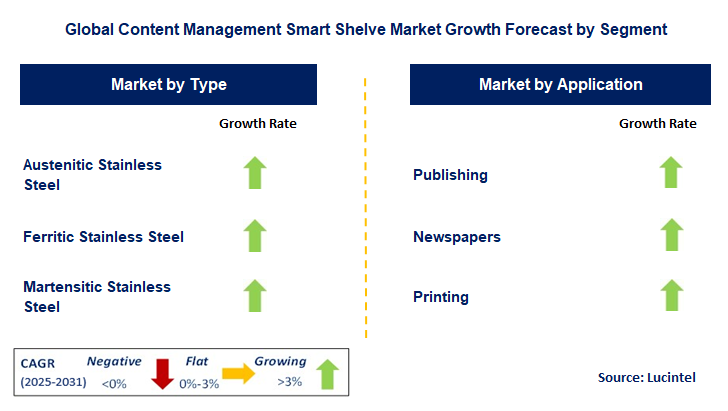 Content Management Smart Shelve Market by Segment