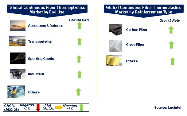 Continuous Fiber Thermoplastic Market by Segments