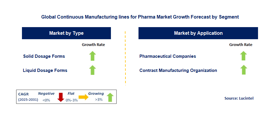 Continuous Manufacturing Lines for Pharma Market by Segment