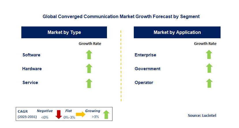 Converged Communication Market by Segment