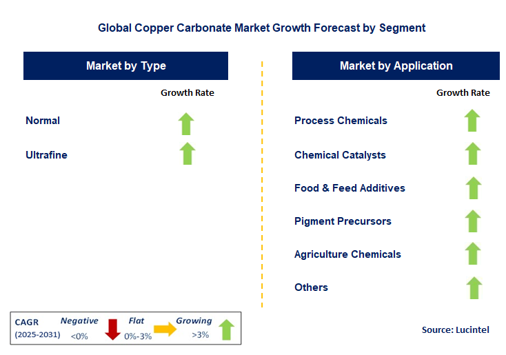 Copper Carbonate Market by Segment