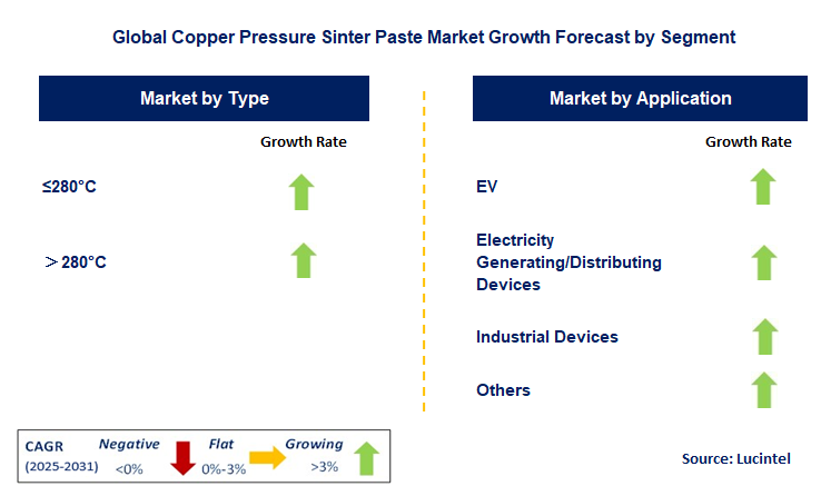 Copper Pressure Sinter Paste Market by Segment