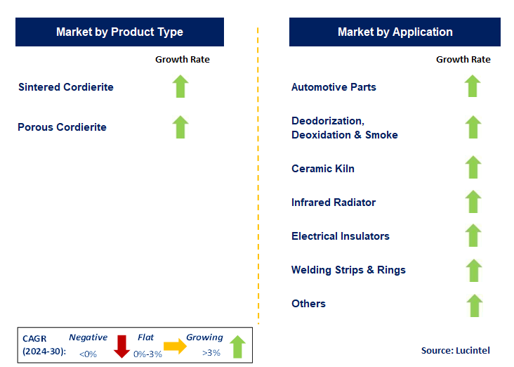 Cordierite Market by Segment