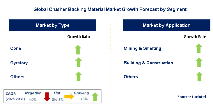 Crusher Backing Material Market by Segment