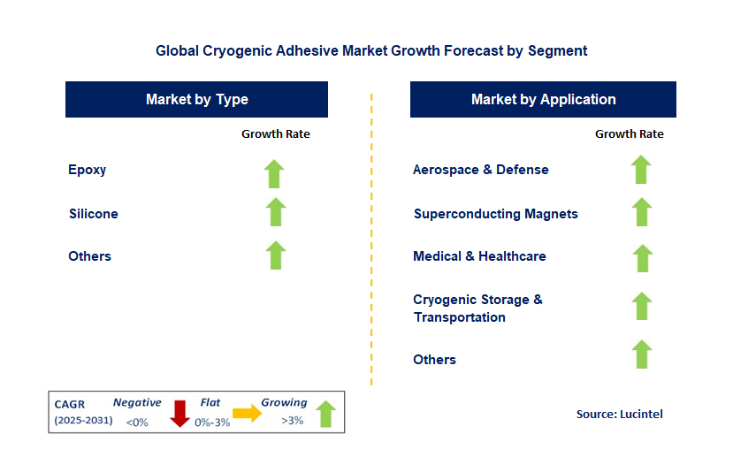 Cryogenic Adhesive Market by Segment