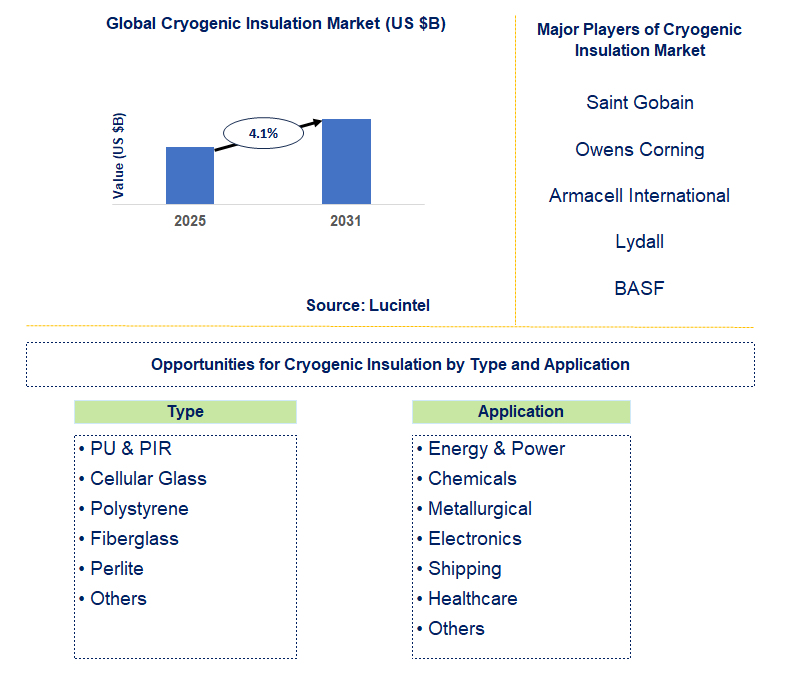 Cryogenic Insulation Market Trends and Forecast