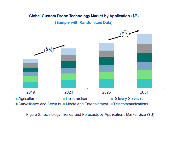 Custom Drone Market Trend and Forecast by Application [Value from 2019 to 2031]:
